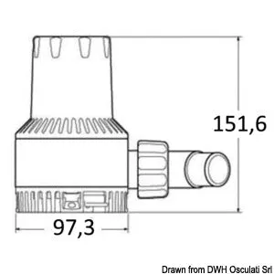 Attwood Heavy Duty bilge pump 12 V 6.6 A