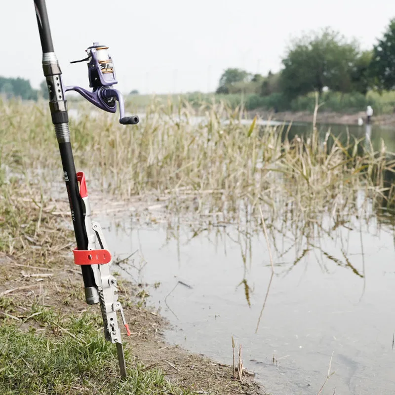 Automatisk fjeder fiskestangsholder