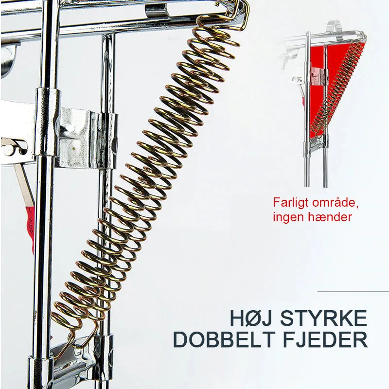 Automatisk fjeder fiskestangsholder