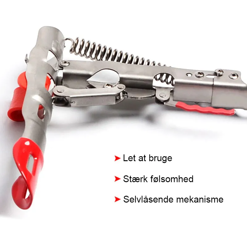 Automatisk fjeder fiskestangsholder