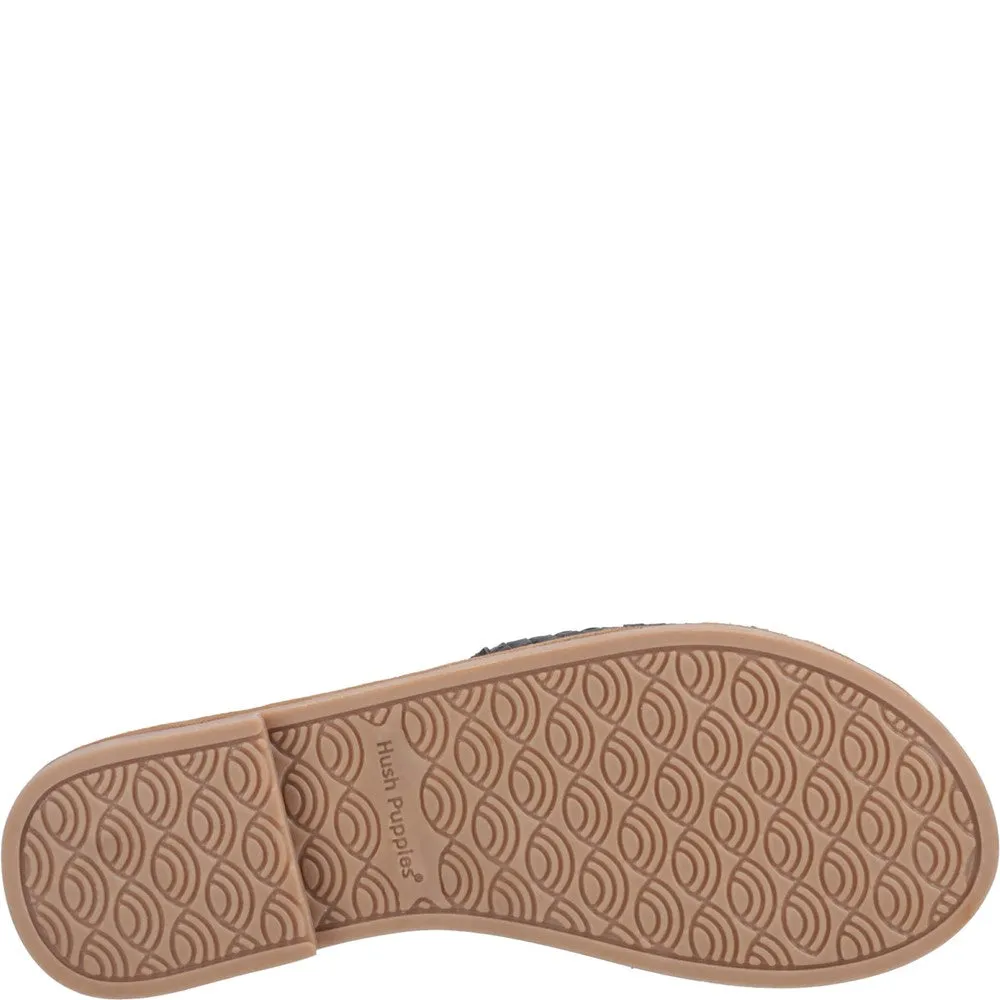 Black Hetty Slide Sandals