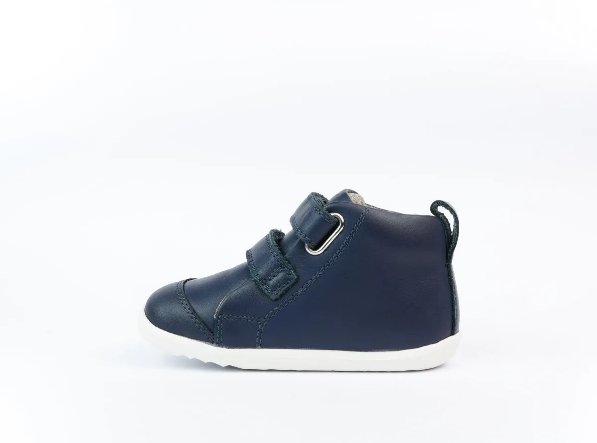 Bobux Step Up Hi Court Navy Trainers