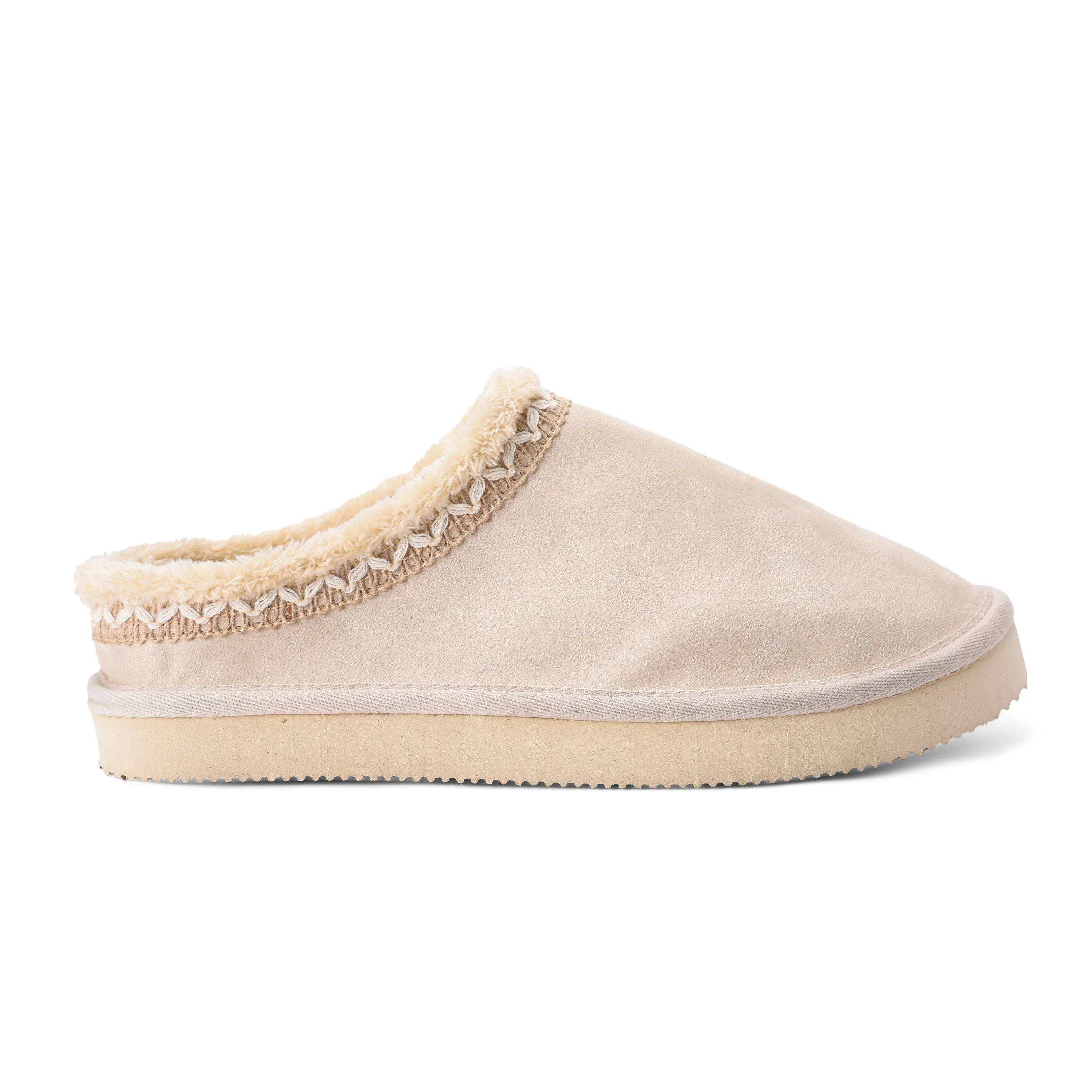 BUZZ SUEDE MULES - BEIGE