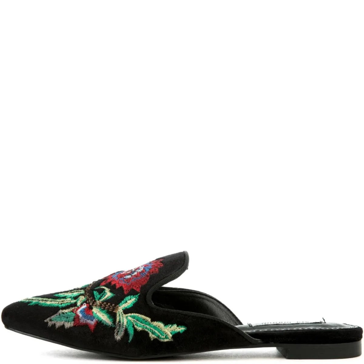 Cape Robbin Cell-17 Black Mules Black