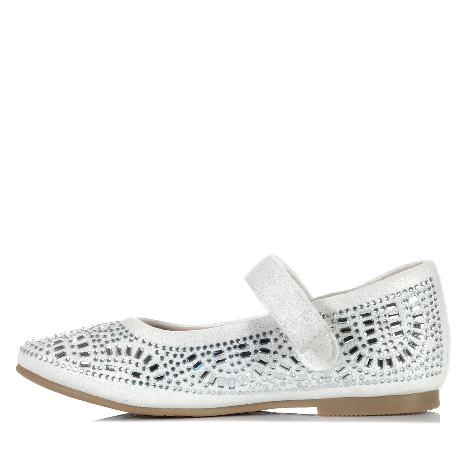 Clarks Aurora II White/Shimmer Multi