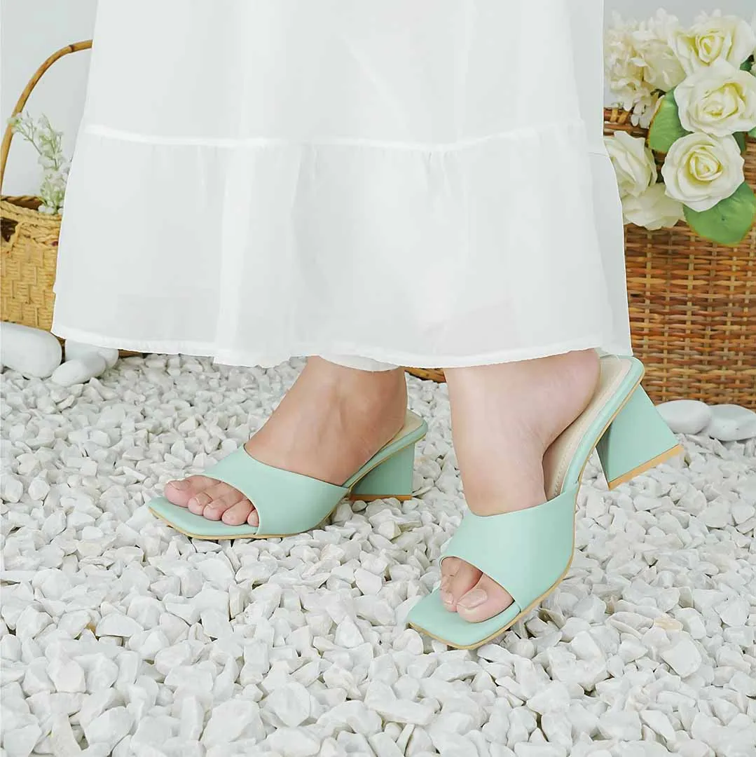 Color Pop Heel Green