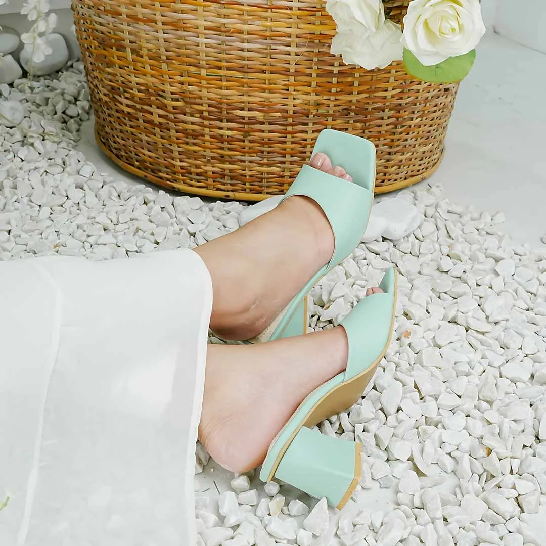 Color Pop Heel Green