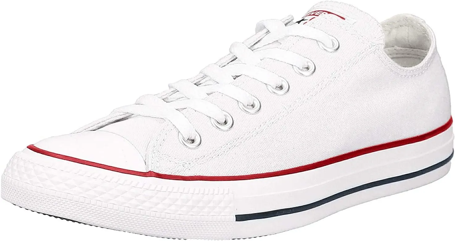 Converse Chuck Taylor All Star Core Ox, Optical/White Canvas, 9.5 Women/7.5 Men
