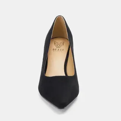 Cultivate | Fashion Faux Suede Point Toe Pumps