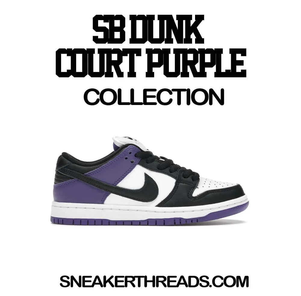 Dunk SB Low Court Purple Jays & SBs Shirt