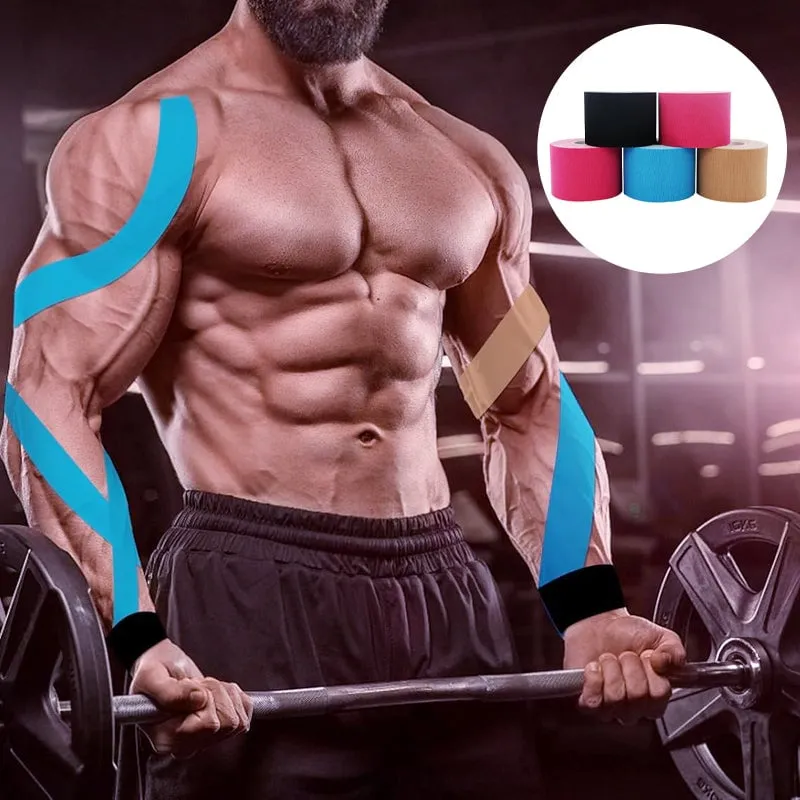 Elastic Kinesiology Tape (5M x 4 pcs)