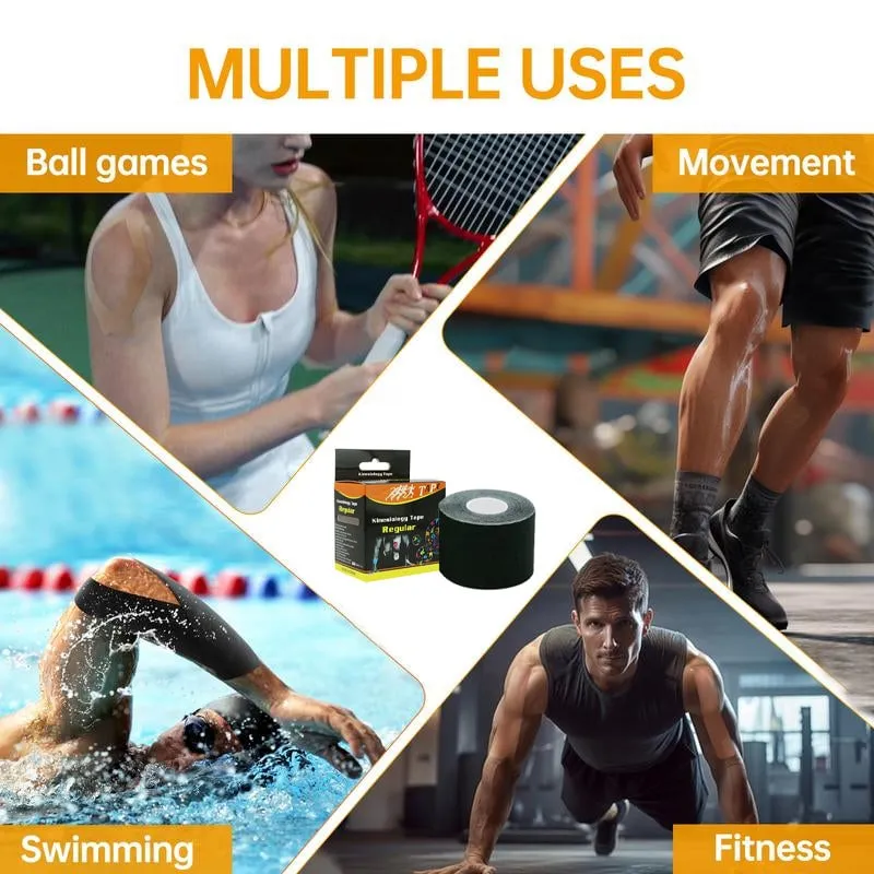 Elastic Kinesiology Tape (5M x 4 pcs)