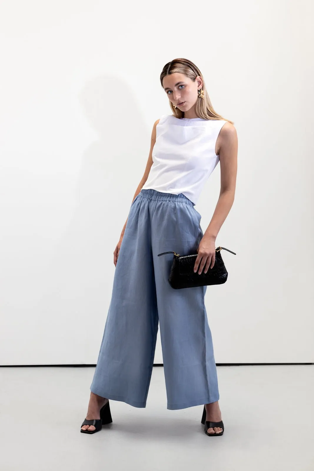 Firmament Wide Leg Trouser – Statement Style for Work and Beyond