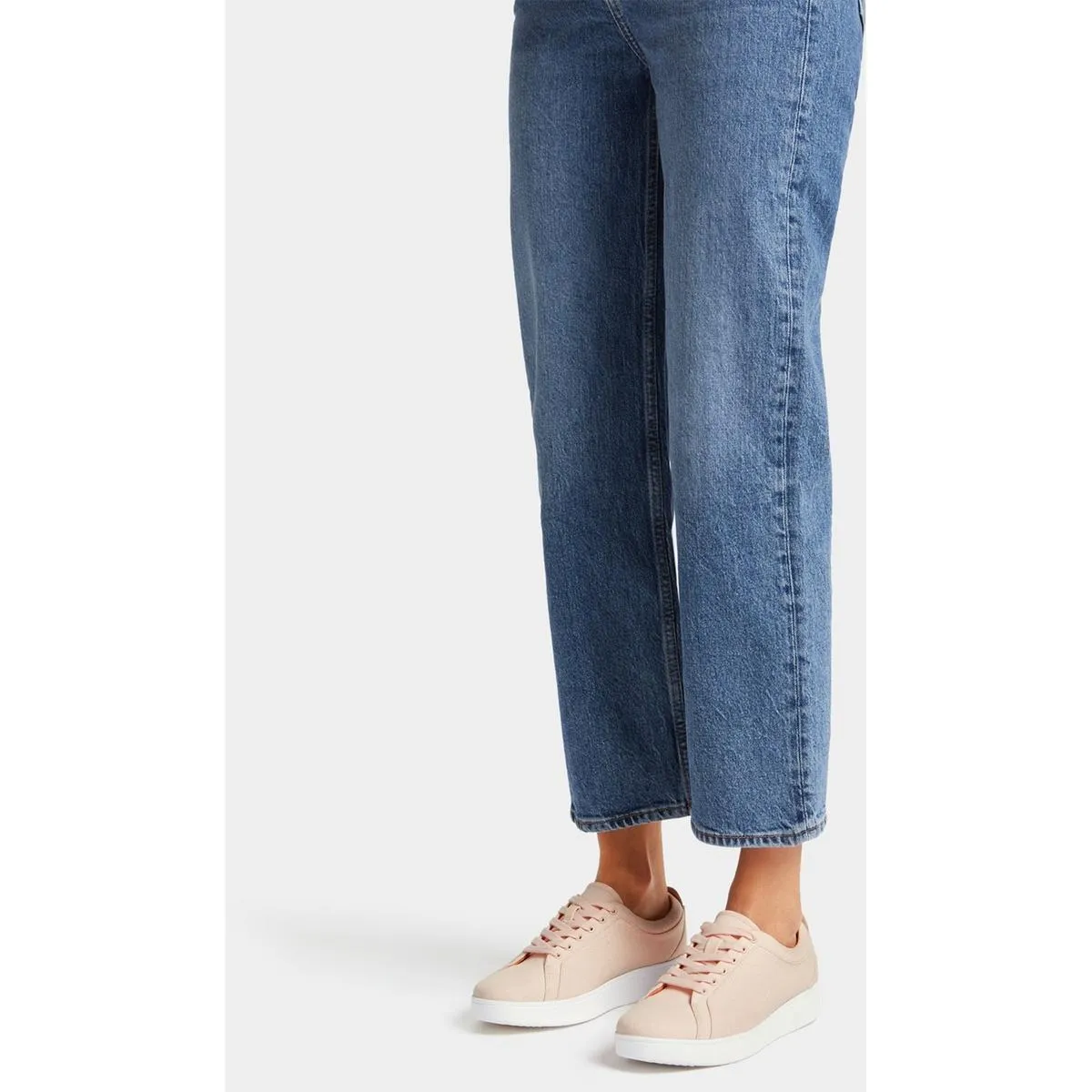 Fitflop Rally Canvas Trainers Rose Foam