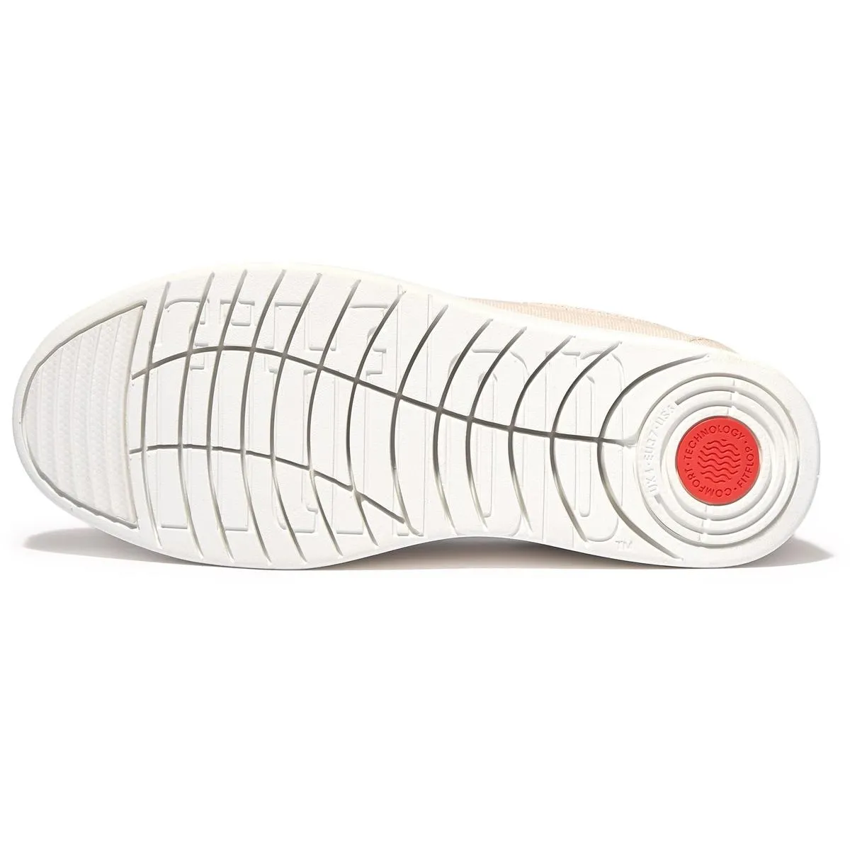 Fitflop Rally Canvas Trainers Rose Foam