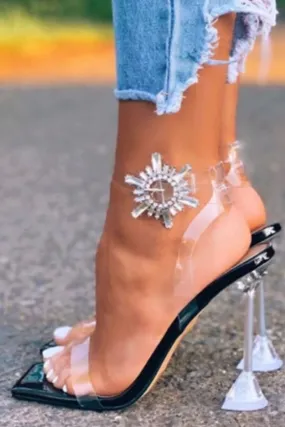 FOXY | DIAMANTE HIGH HEELS