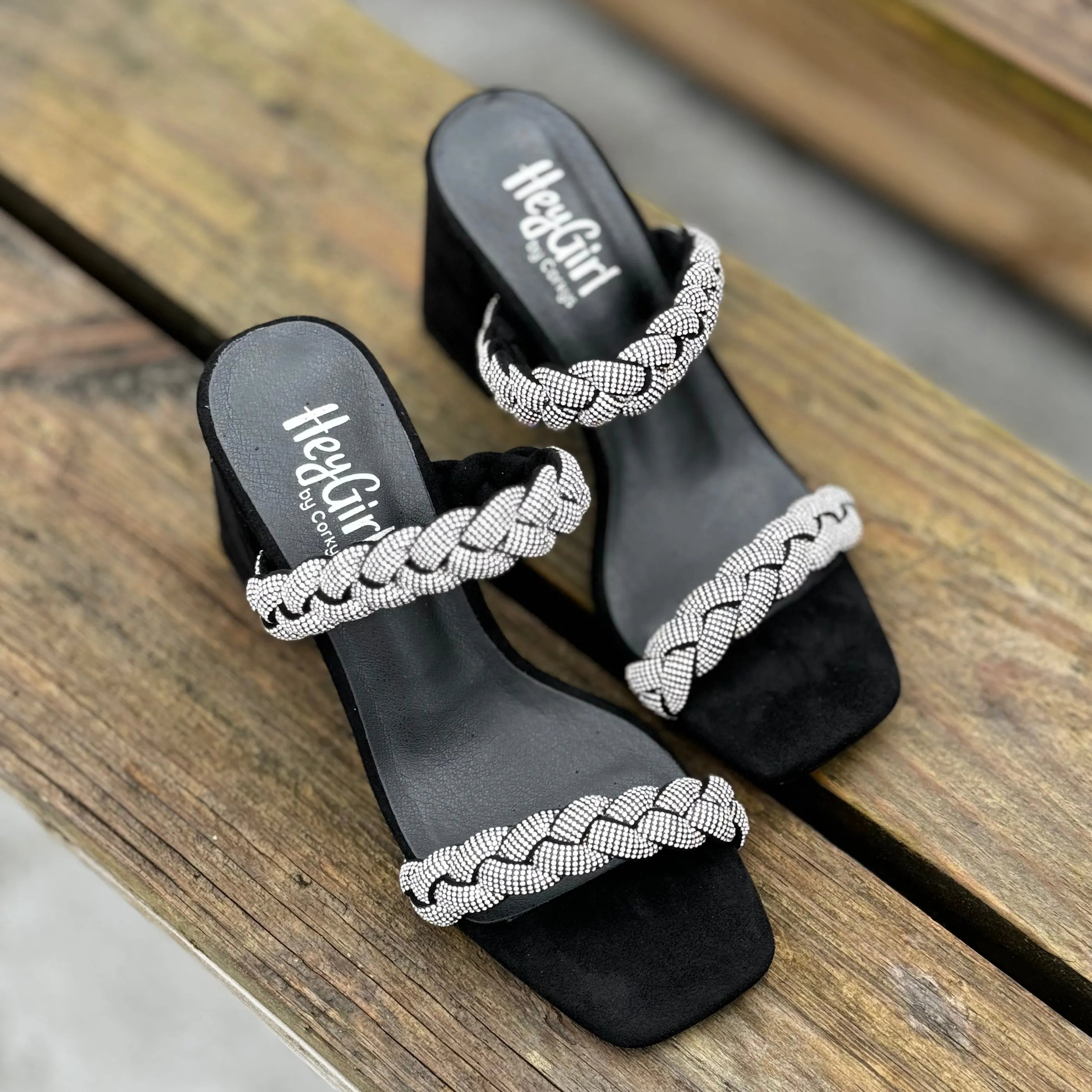 French Kiss Heels By Corky's In Black