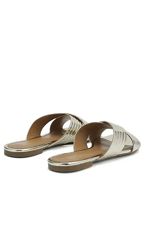 Golden Criss Cross Sliders