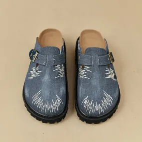Hazel Blues® |  Round Toe Platform Loafers