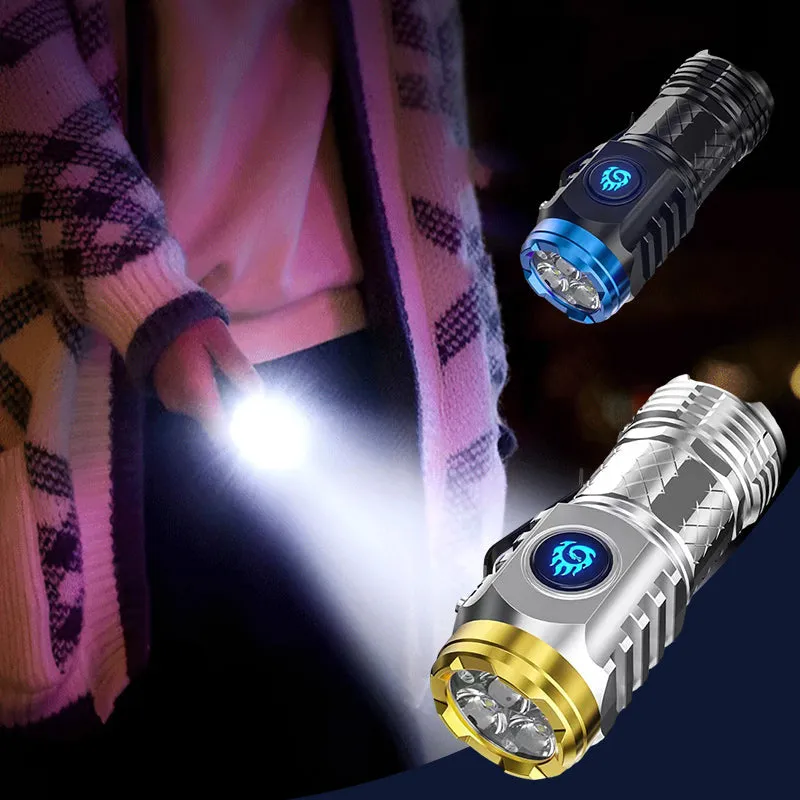 🔥Heißer Verkauf - 49% Rabatt🔦Dreiaugiges Monster Mini Taschenlampe Super Power Taschenlampe