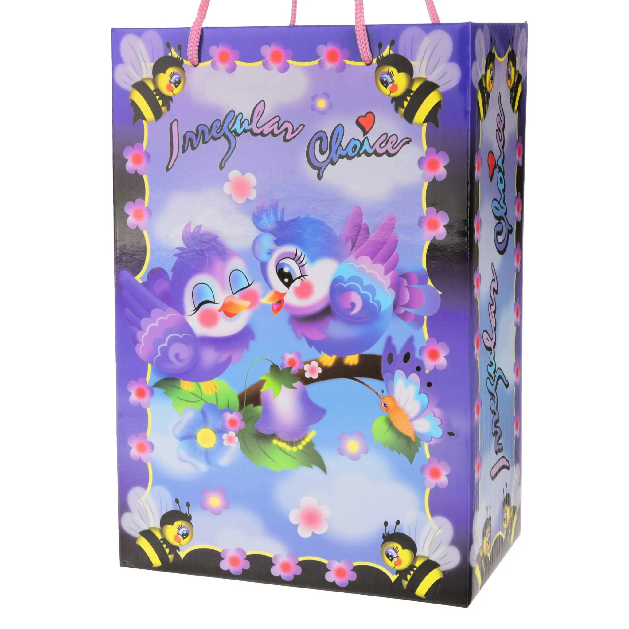 Irregular Choice Womens Flock Together High Heels - Purple