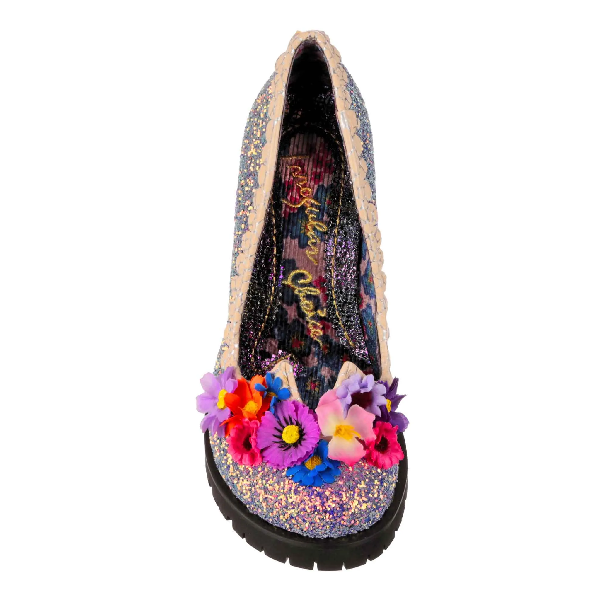 Irregular Choice Womens Flock Together High Heels - Purple