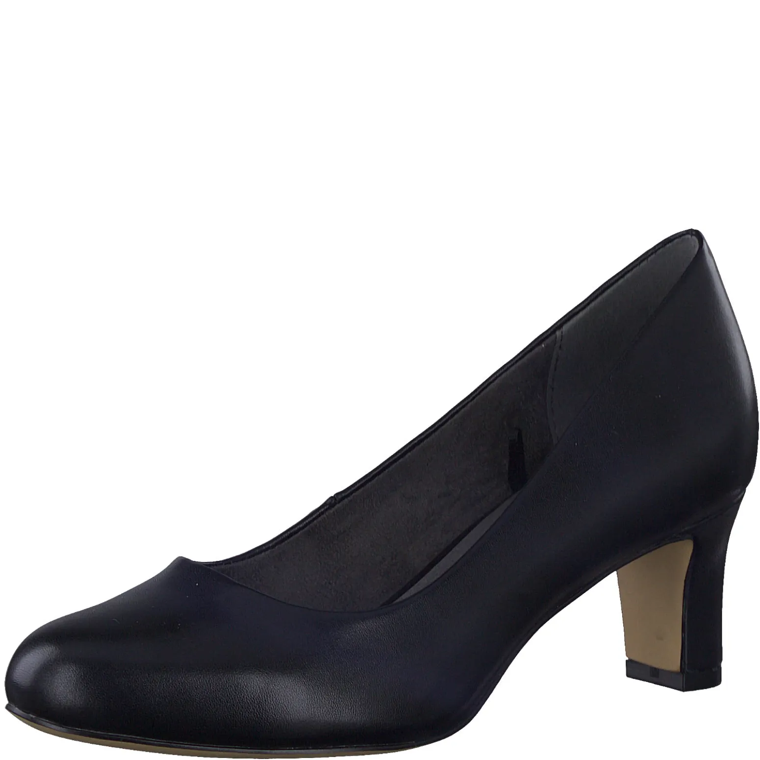 Jana Classic Wide fit Court shoe  BLACK 22472-41-001