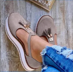 Ladmiple Sneakers For Women Walking Shoes Slip On Loafers Comfortable Fashion Dressy Casual Summer Low Top Flats Shoes