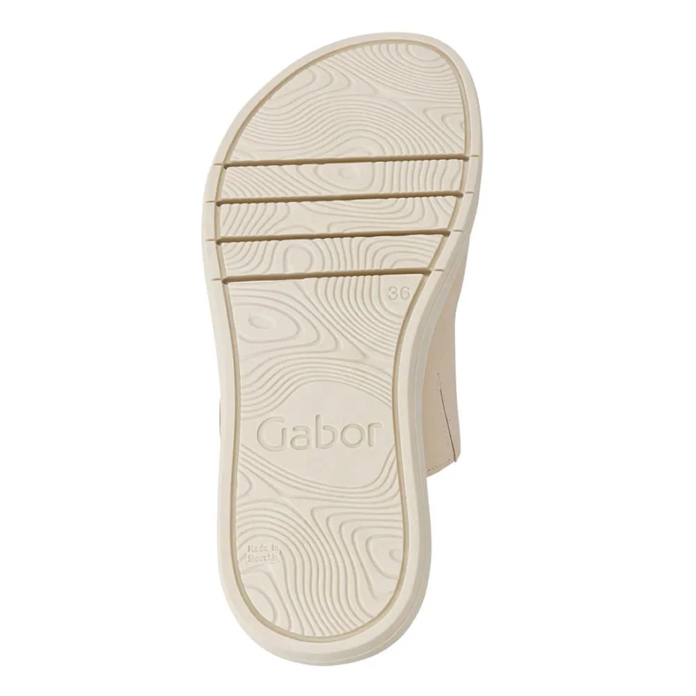 Leather Dual-Strap Mules - GAB41508 / 326 989