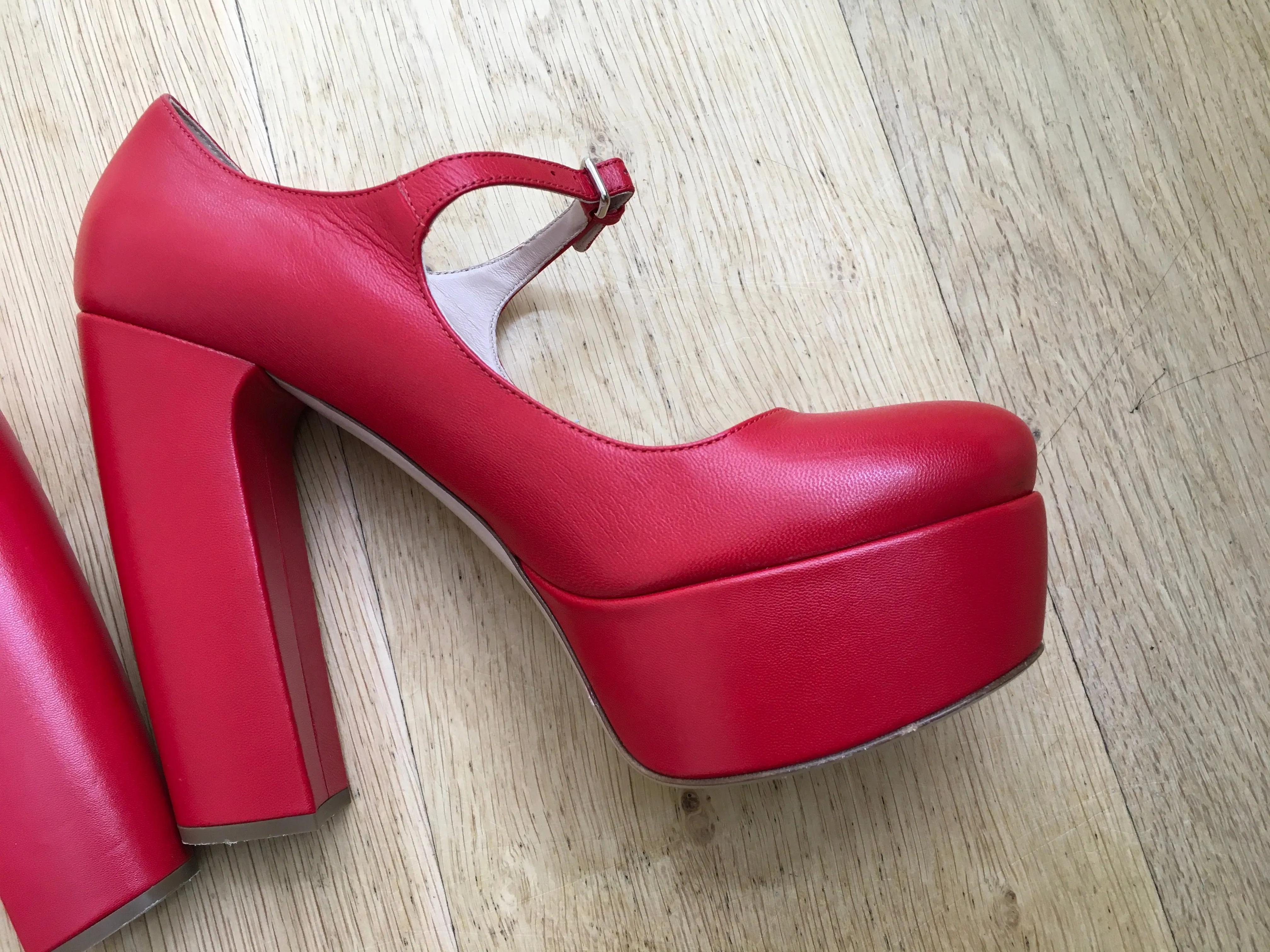 Miu miu platform pumps 5IP568 Pumps Heels Shoes 38 ladies