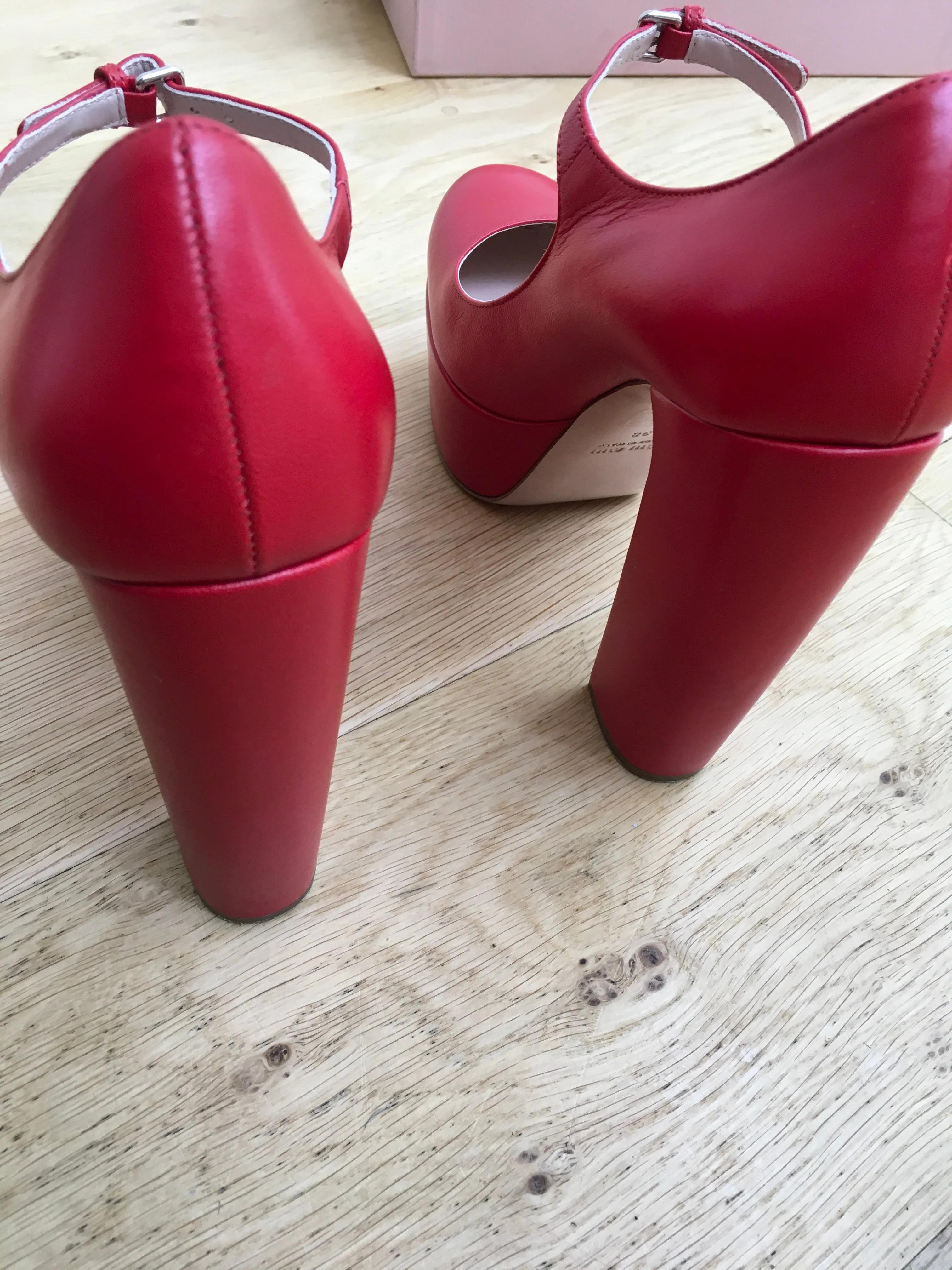 Miu miu platform pumps 5IP568 Pumps Heels Shoes 38 ladies