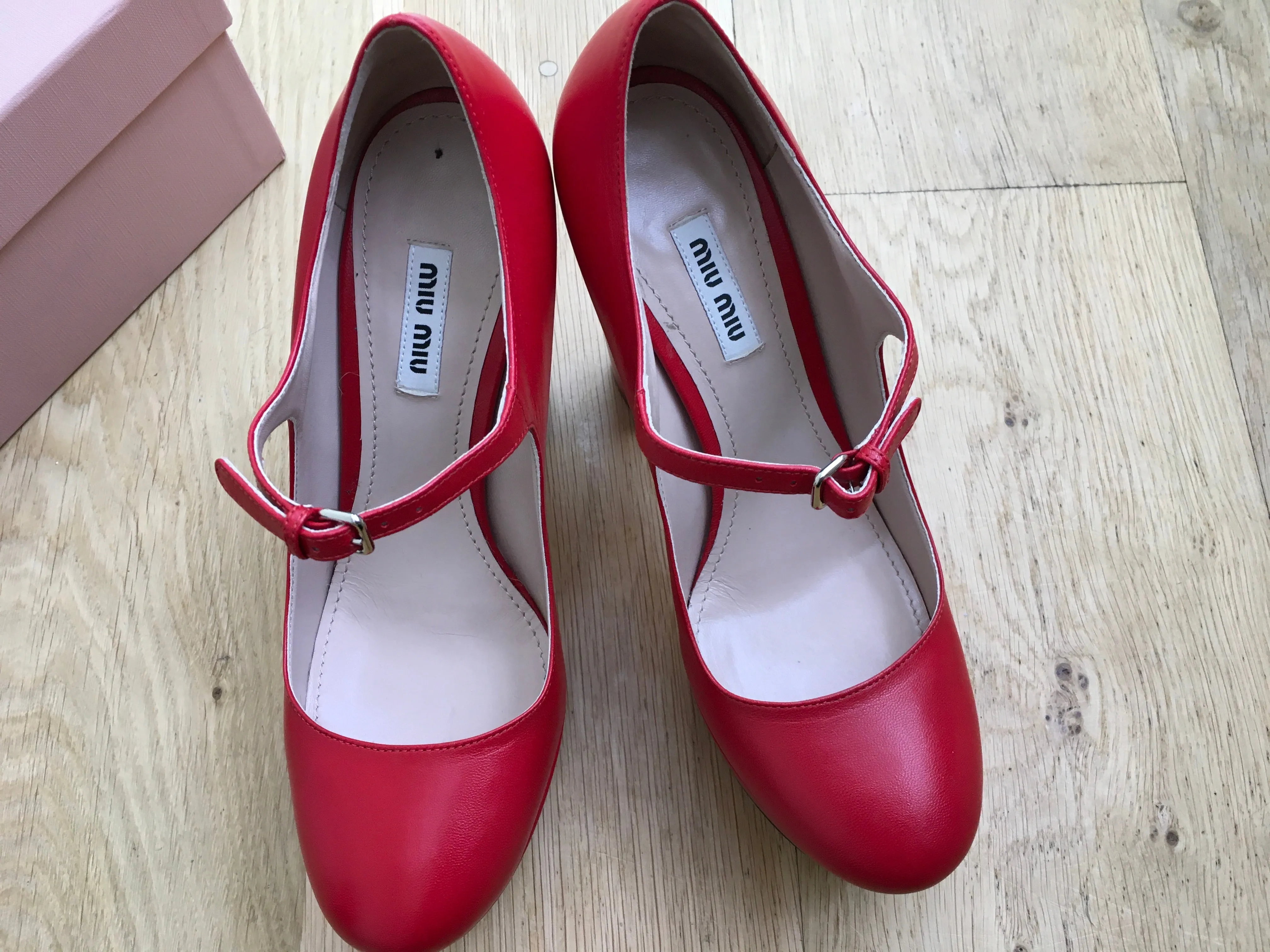 Miu miu platform pumps 5IP568 Pumps Heels Shoes 38 ladies