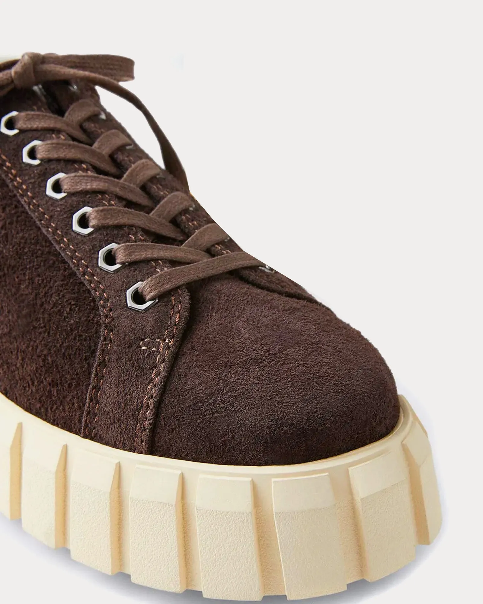 Odessa Suede Java Low Top Sneakers