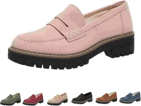 Orthoture-Orthopedic Platform Loafers Increase Orthopedic Loafers for Women Platform Loafers for Women Comfort Fashion