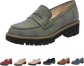 Orthoture-Orthopedic Platform Loafers Increase Orthopedic Loafers for Women Platform Loafers for Women Comfort Fashion