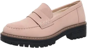 Orthoture Orthopedic Platform Loafers, Womens Loafers Comfortable, Lug Sole Loafers for Women, Platform Loafers for Women