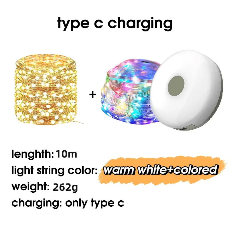 Outdoor Waterproof Portable Stowable String Light
