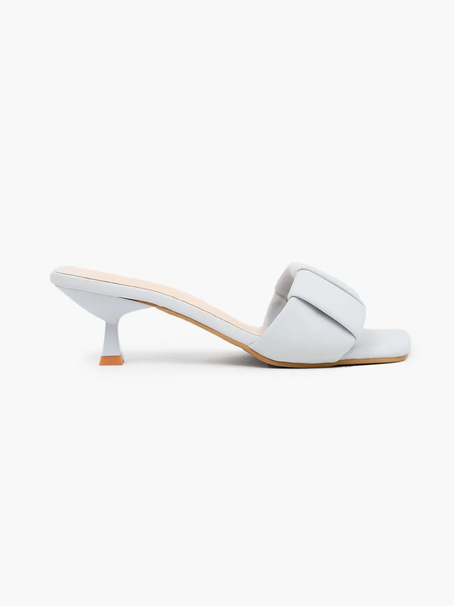 Poppy Heel Mules