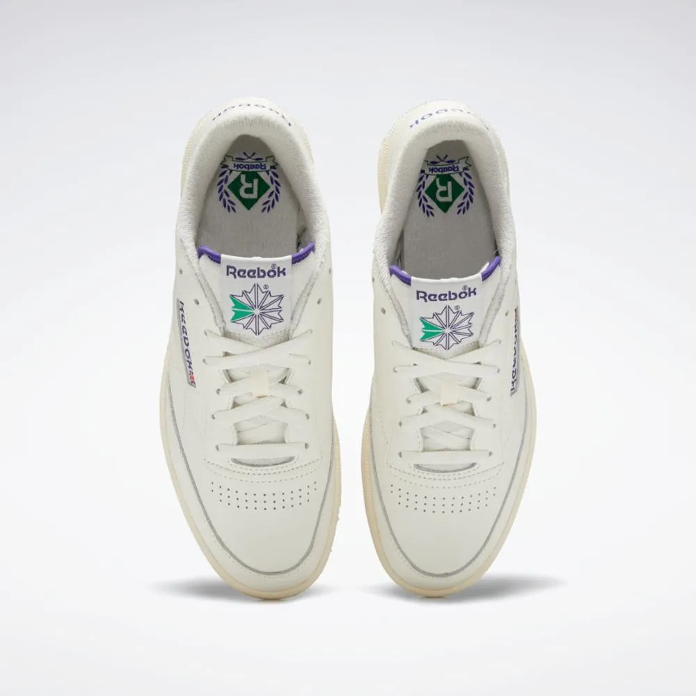 Reebok Footwear Men CLUB C 85 CHALK/ALABAS/BOLPRP