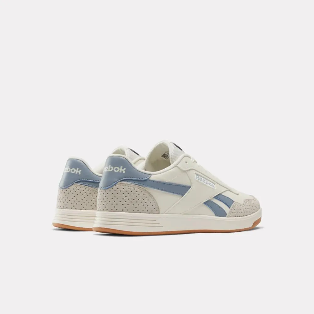 Reebok Footwear Men Reebok Court Advance Shoes CHALK/VINBLU/MOONST