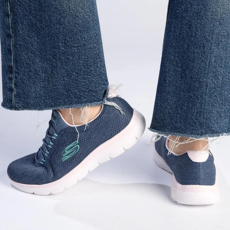 Skechers Summits Sneaker - Navy / Mint