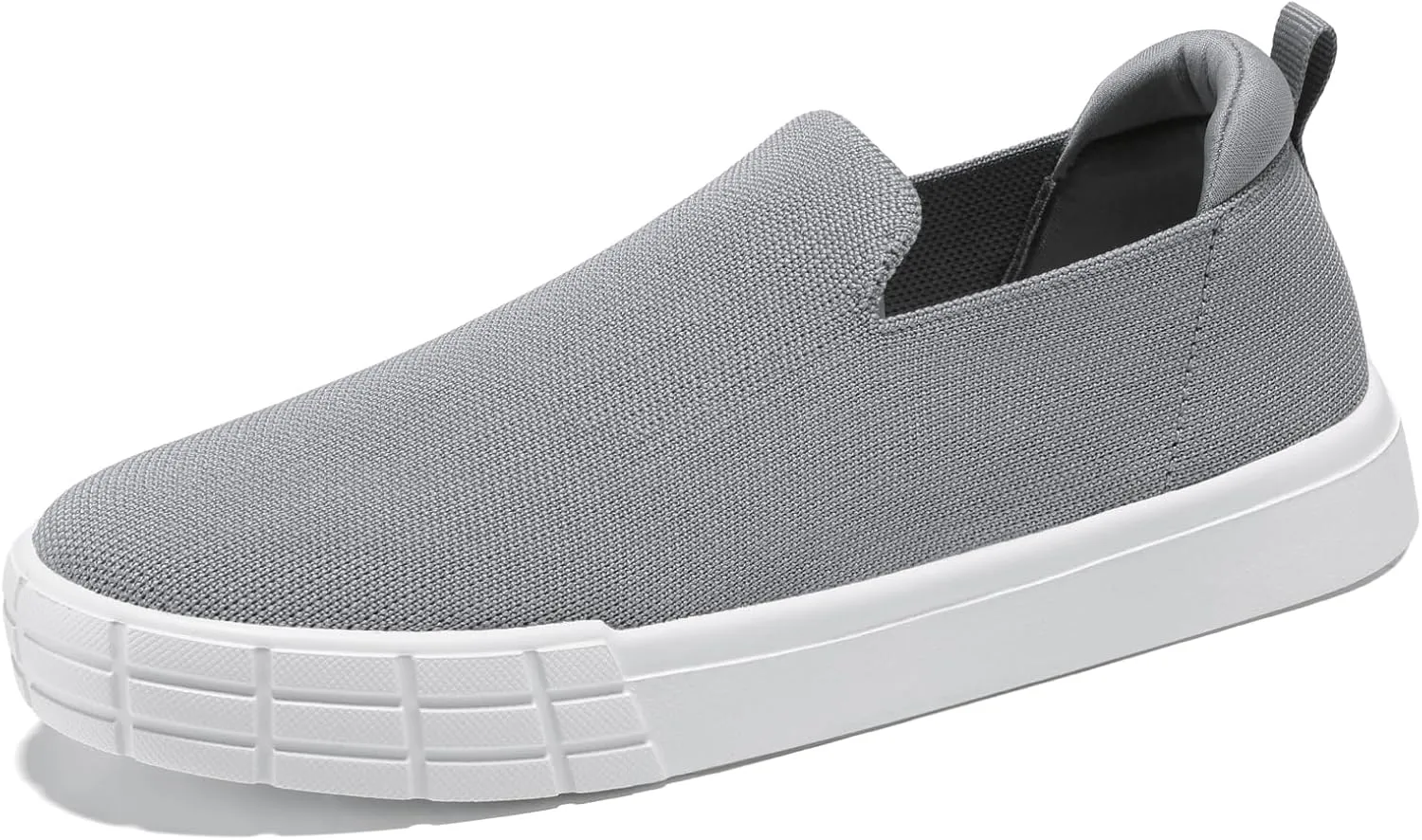 STQ Womens Wide Toe Box Barefoot Shoes Knit Casual Slip on Shoes for Summer