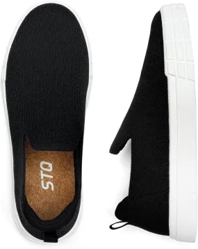 STQ Womens Wide Toe Box Barefoot Shoes Knit Casual Slip on Shoes for Summer STQ Womens Wide Toe Box Barefoot Shoes Knit Casual Slip on Shoes for Summer