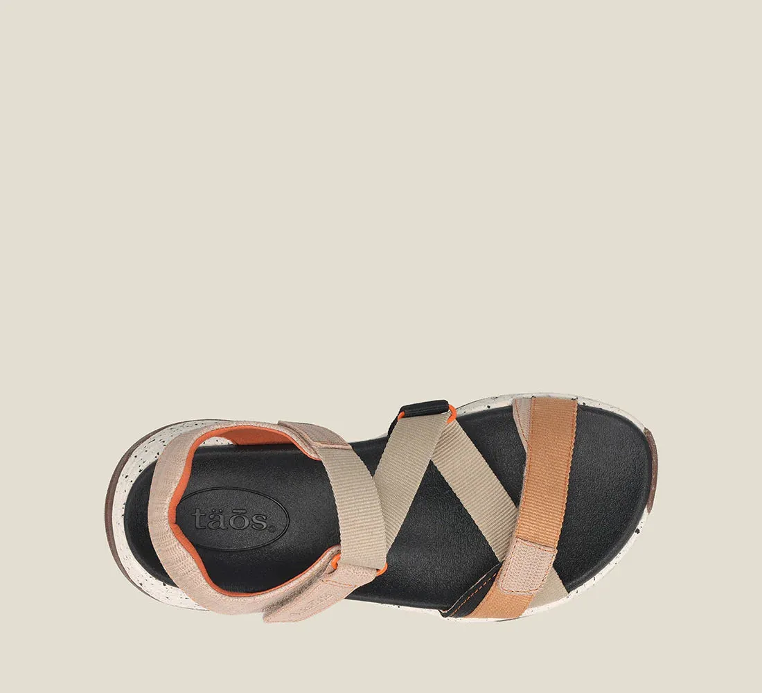 Taos Super Z Sport Sandal Tan Multi Women's