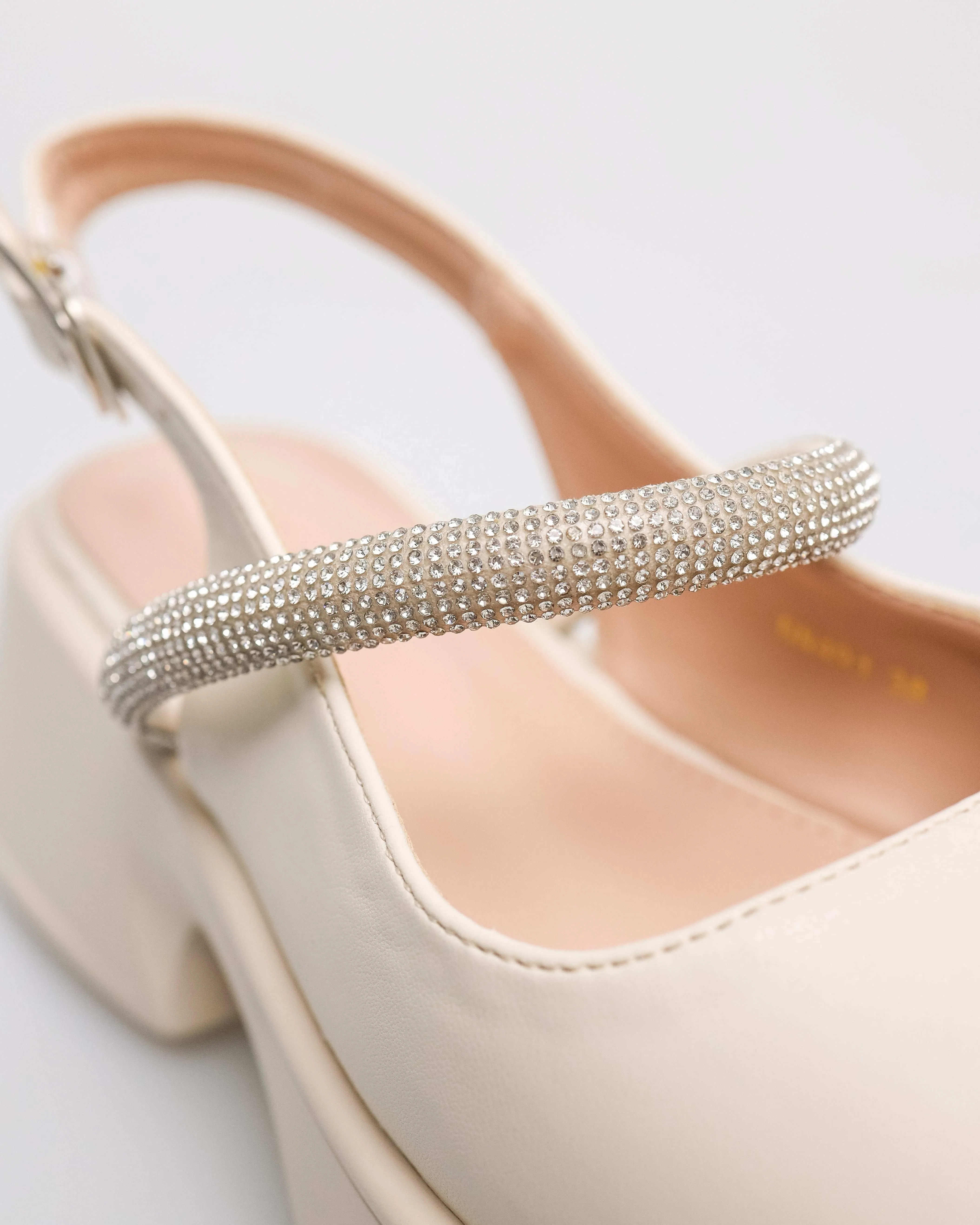 Tomaz NN491 Ladies Glitter Glam Heels
