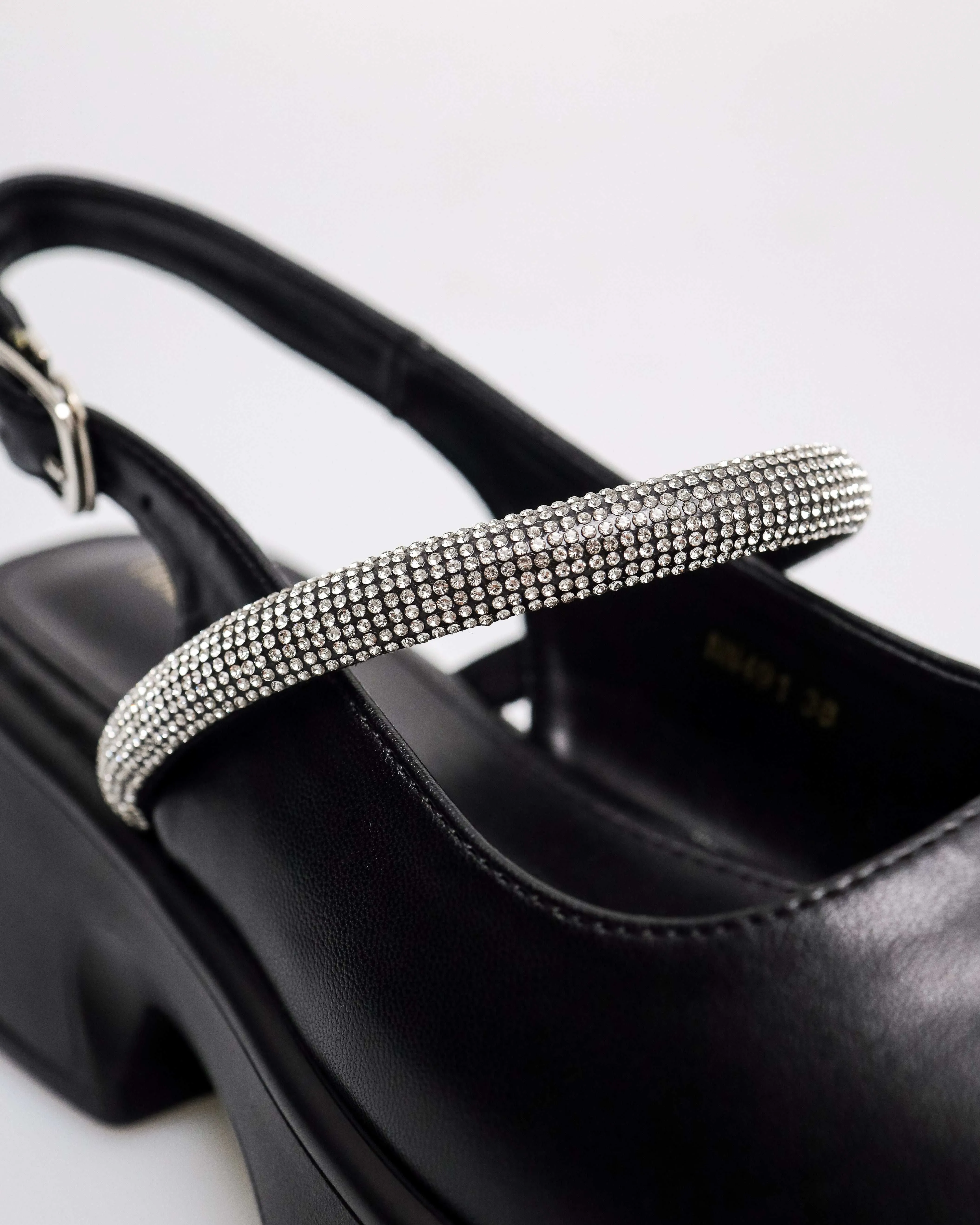 Tomaz NN491 Ladies Glitter Glam Heels