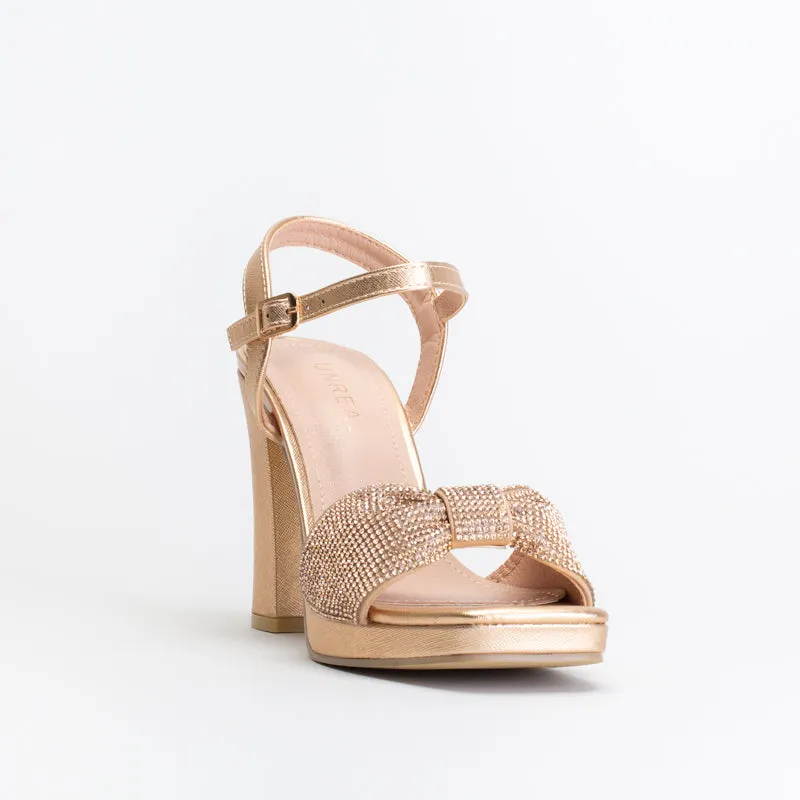 Unreal Women Heeled Platform Diamante Band _ 150757