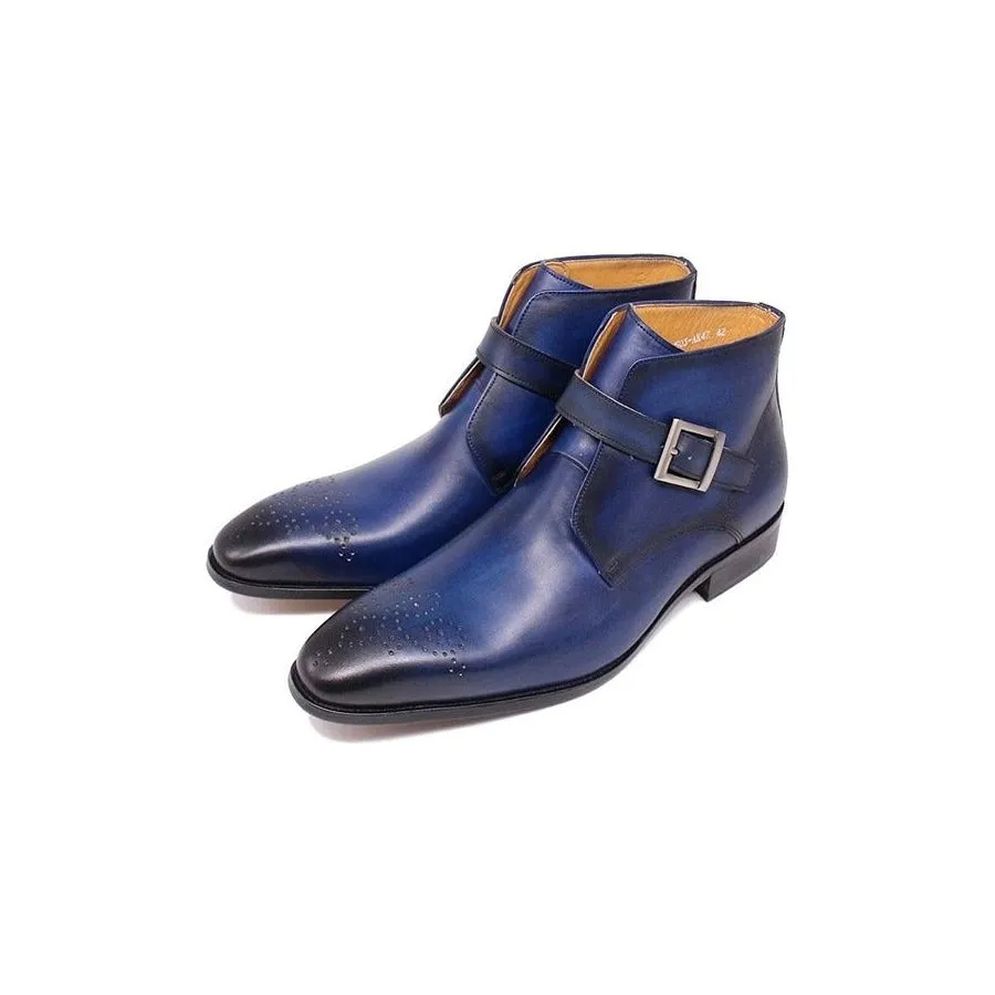Veltique Lustrévo Buckle Boots