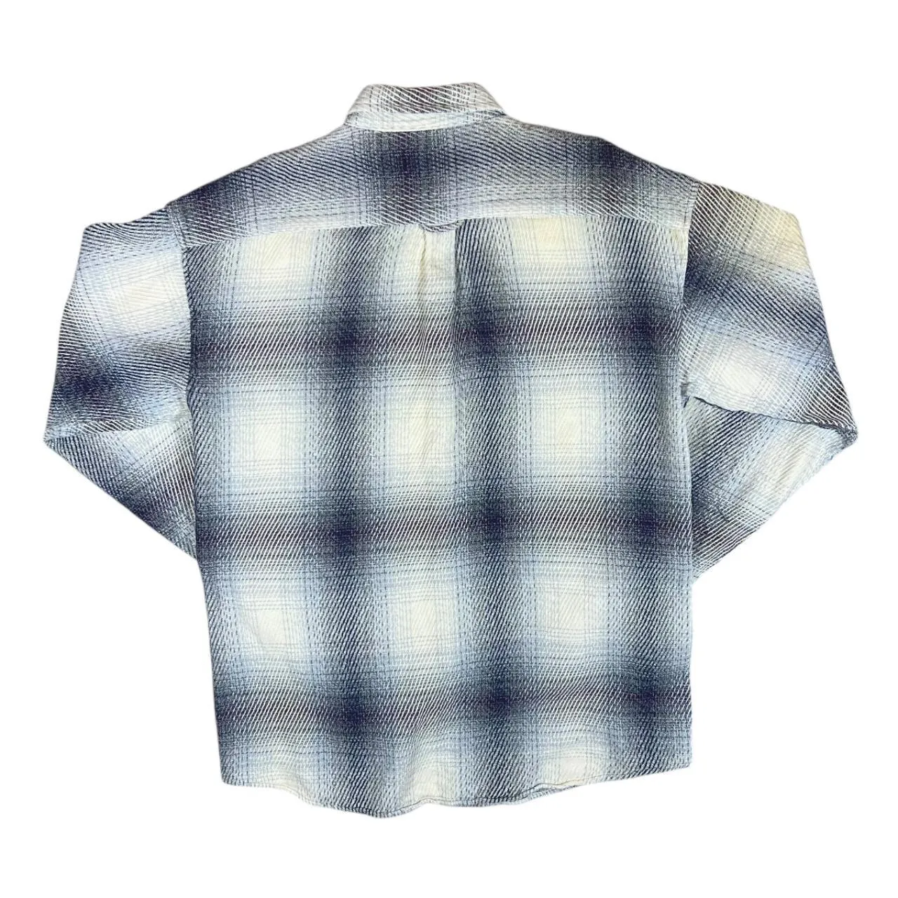 Vintage LOAFERS Reed St James Plaid Check Long Sleeve Flannel Shirt