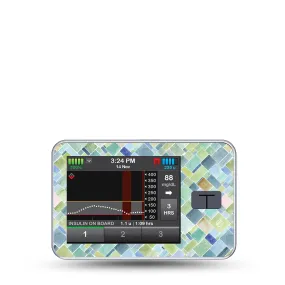 Watercolor Geometrics T-Slim Sticker